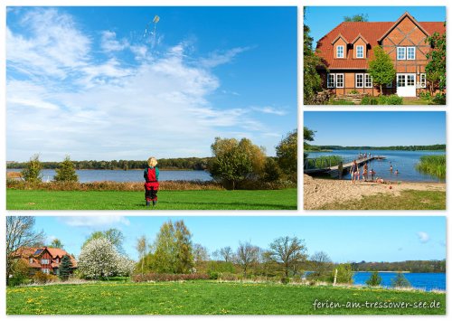 Ferien am Tressower See - Übersichtskarte