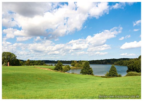 Typischer Blick auf den Tressower See